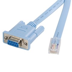 6ft StarTech.com RJ45 to DB9 Cisco Cable | Reliable & High-Performance - DB9CONCABL6